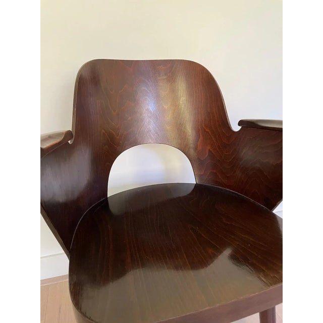 Desk Chair by Oswald Haerdtl for Ton, 1930s For Sale - Image 3 of 12