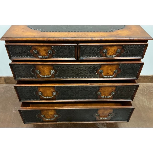 Gothic Theodore Alexander Chest "Armoury Collection" For Sale - Image 3 of 5