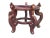 Vintage Asian Antique Wooden Fishbowl Planter Stand For Sale - Image 4 of 9