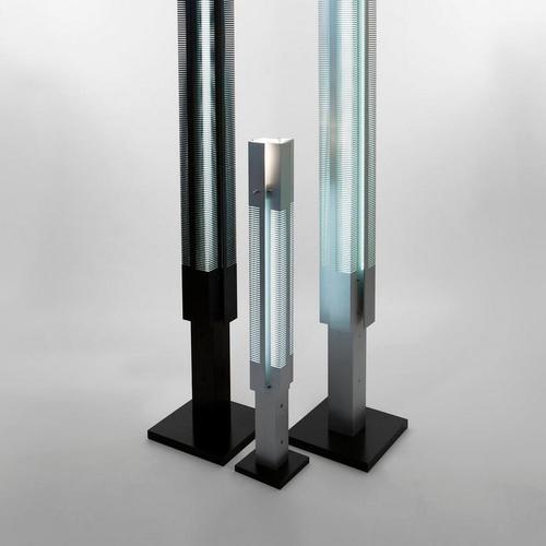 Not Yet Made - Made To Order Mid-Century Modern Aluminium Small Signal Column Floor Lamp by Serge Mouille For Sale - Image 5 of 9