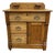 Antique Late Victorian Eastlake Style Golden Oak Washstand Commode For Sale