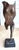 A gorgeous vintage modernist sculpture depicting an abstract female figure in fluid motion. Cast in bronze and mounted on...
