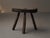 Primitive Milking Stool in Wood, France, 1900 For Sale - Image 9 of 14