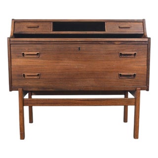 Mid 20th Century Arne Wahl Iversen Model 70 Secretary Desk in Rosewood For Sale