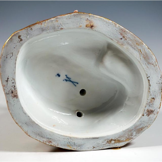 Large The Earth Allegorical Group by M.V. Acier for Meissen, Germany, 1850 For Sale - Image 11 of 12