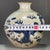 Vintage Chinese Crackle Glaze Blue & White "Dragon" Globular Vase (Apple Vase) For Sale In Los Angeles - Image 6 of 9