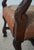 Pair of Antique Louis XVI Fauteuils Needlepoint Open Arm Chairs For Sale - Image 17 of 18