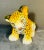 Italian Vintage Italian Figural Hand Painted Baby Leopard Terra Cotta Sculpture For Sale - Image 3 of 7