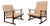 Danish Modern Lattice Back Partner Lounge Chairs by Ib Kofod-Larsen for Selig For Sale