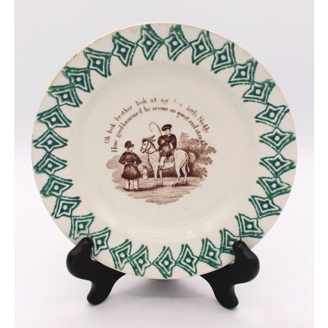 Late 19th Century Collection of 7 Clementson Brothers Ironstone Plates For Sale - Image 9 of 11