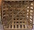 Mid-Century Modern Old Wood Tobacco Basket - Wall Hanging, Decorative Object For Sale - Image 3 of 6