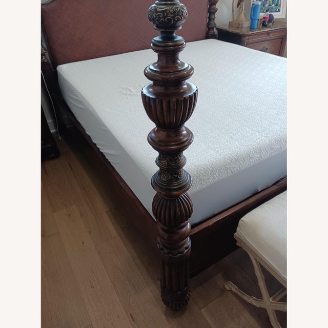 1990s 1990s Thomasville Hemingway Thompson Falls King Bed For Sale - Image 5 of 7