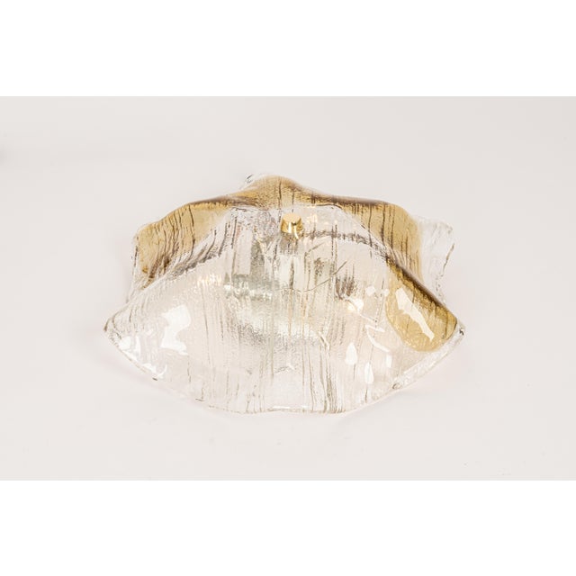 Large Austrian Flush Mount Lights from Kalmar, 1970s For Sale - Image 4 of 15