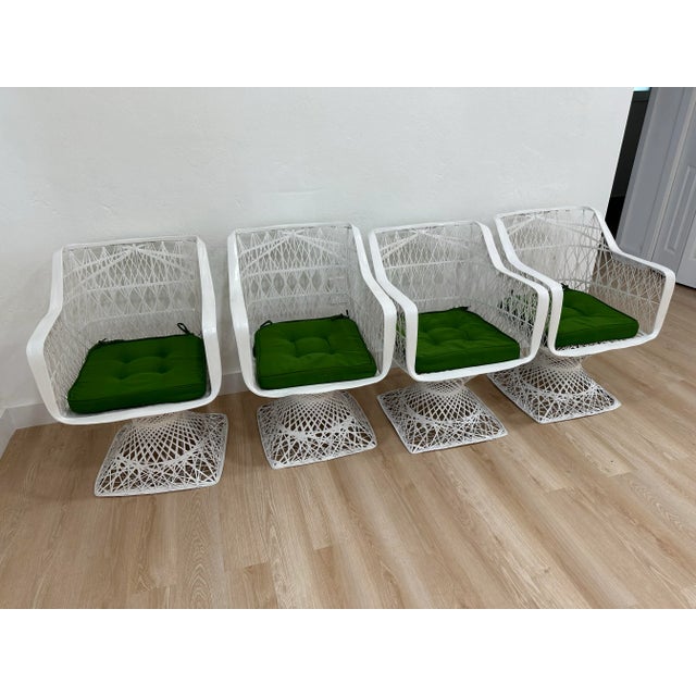 1960s Fiberglass Outdoor Chairs - Set of 4 For Sale - Image 4 of 8