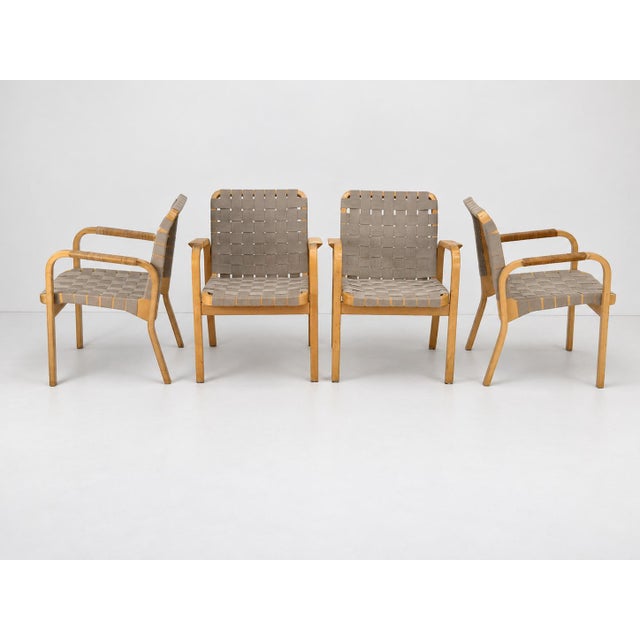 Model 45 Chair by Alvar Aalto for Artek, 1970s Beautiful vintage armchair designed by Alvar Aalto for Artek in the 1970s....