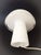 1970s White Murano Glass Mushroom Table Lamp from Murano Due For Sale - Image 5 of 10