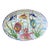 Vietri Al Mare Italian Hand-Painted Coastal Sea Life Majolica Oval Wall Platter For Sale