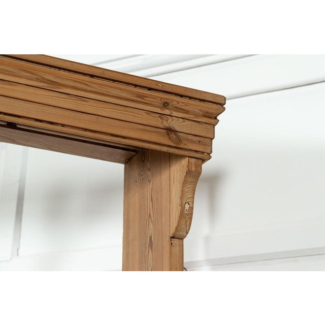 Wood Large 19th Century English Pine Dresser, 1870s For Sale - Image 7 of 17