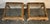 Mid-Century Modern Pair of Maitland Smith Style Stone Tables With Glass Tops For Sale - Image 3 of 8