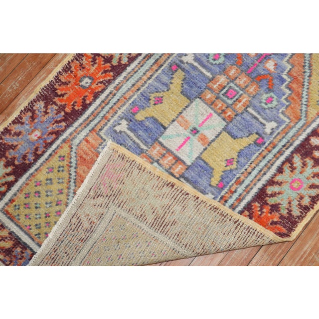 Vintage Turkish Anatolian Color Pop Rug - 2'6" x 4'4" For Sale - Image 4 of 6