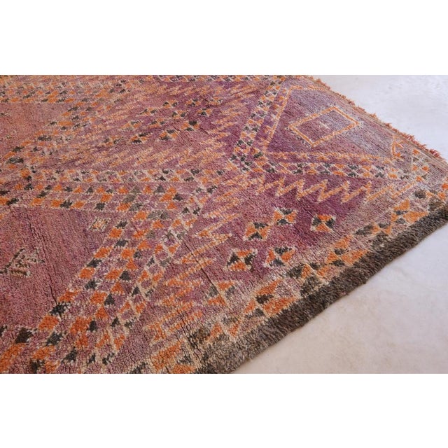 Moroccan Beni MGuild Rug - 10.5 X 7 Ft For Sale - Image 10 of 10