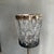 Vintage William Adams Italian Crystal Ice Bucket and Silver Plated Stand For Sale - Image 4 of 11