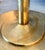 Metal Pair of Art Deco Style Brass Torchiere Floor Lamps From 70's For Sale - Image 7 of 7