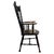 19th Century Ebonised Oak Windsor Armchair For Sale - Image 9 of 12