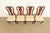 1980s Thomasville Queen Anne Carved Solid Mahogany Dining Chairs | Set of Four For Sale - Image 5 of 13