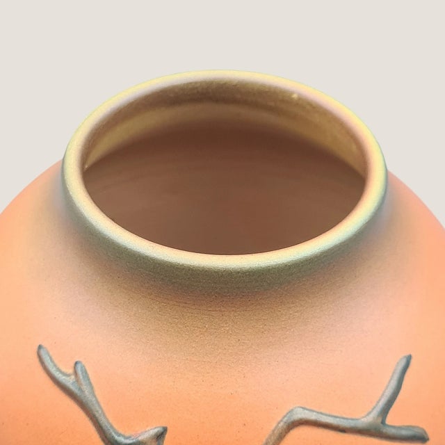 Art Nouveau Ceramic Vase by Ipsens Enke, Denmark, 1920s For Sale - Image 11 of 17
