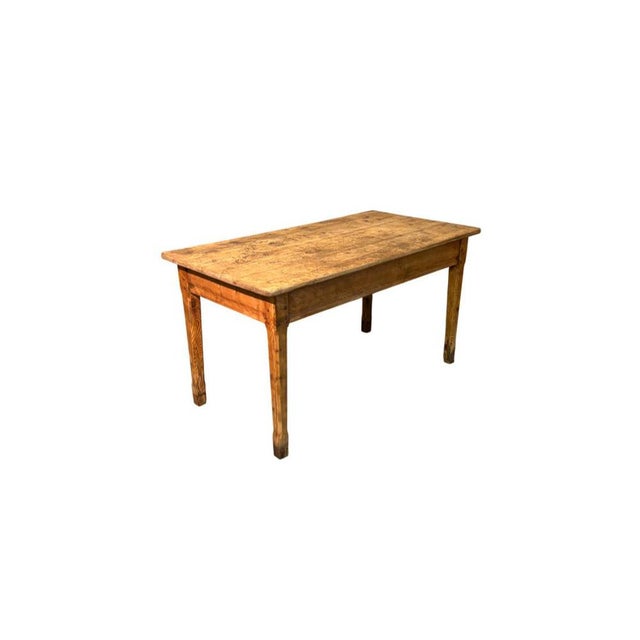 Rustic Rustic Fir Table, 1890s For Sale - Image 3 of 4