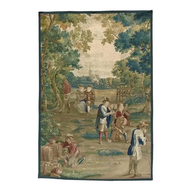 Antique 1800 French Tapestry For Sale In Los Angeles - Image 6 of 9