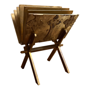 19th Century Bronze Letter Rack in the Form of a Medieval Book