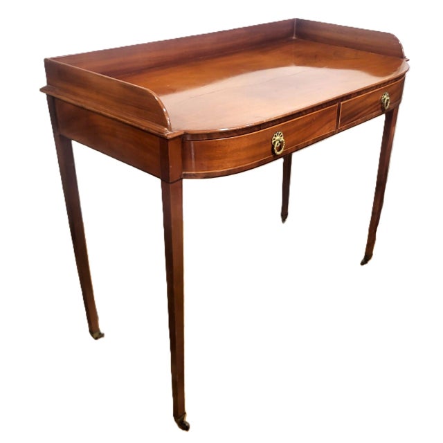 From a fabulous Rye New York estate comes this beautiful Antique English Walnut Server / Sideboard. Pick the purpose, it...