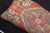 Textile Vintage Anatolian Oushak Pillow – Tribal Handwoven Rug Cushion Cover -19'' X 35'' For Sale - Image 7 of 12