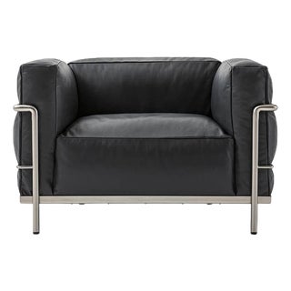 C3 Armchair by Le Corbusier, Jeanneret and Charlotte Perriand for Cassina For Sale