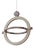 Pink Marble Stone Ring-Shaped Gaïa Lamp by Esther Knopfler For Sale
