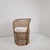 A beautiful vintage rattan barrel chair in very good condition, perfect for adding texture and warmth to a modern...
