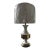 Mid Century Greek Key Lamp For Sale