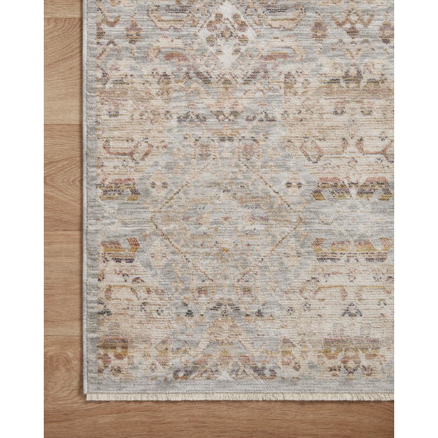 Loloi Rugs Amber Lewis x Loloi Zuma Silver / Multi 2'-3" x 3'-10" Accent Rug For Sale - Image 4 of 8