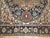 Early 20th Century Persian Heriz Charcoal Brown Navy Room Size Early 20th Century Masculine Rug For Sale - Image 5 of 6