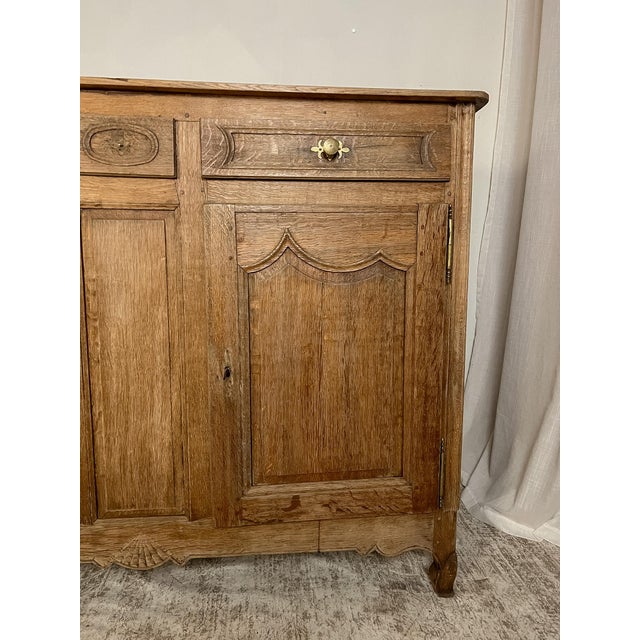 Handcrafted from solid French oak, this provincial buffet reflects the practical craftsmanship of rural French furniture...