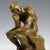 Modern Brown Patinated Thinker Sculpture, 20th Century, Bronze For Sale - Image 5 of 7