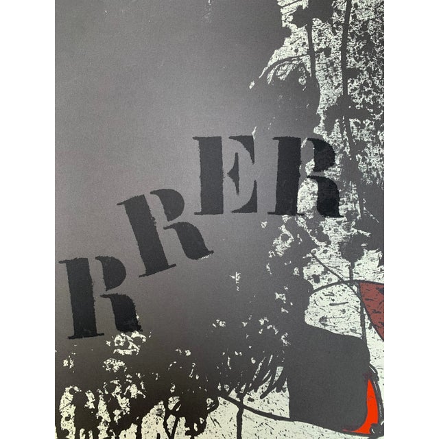 Lithograph by Josep Guinovart - Composition (RRER) 1976 Dimensions: 56 x 76 Edition on Arches paper Hand-signed work This...