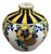 Art Deco Spinning Top Vase in Polychrome Glazed Earthenware by Charles Catteau for Boch Frères Kéramis, 1920s For Sale
