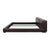 Moore Bed in Brown Leather from Minotti For Sale - Image 11 of 12
