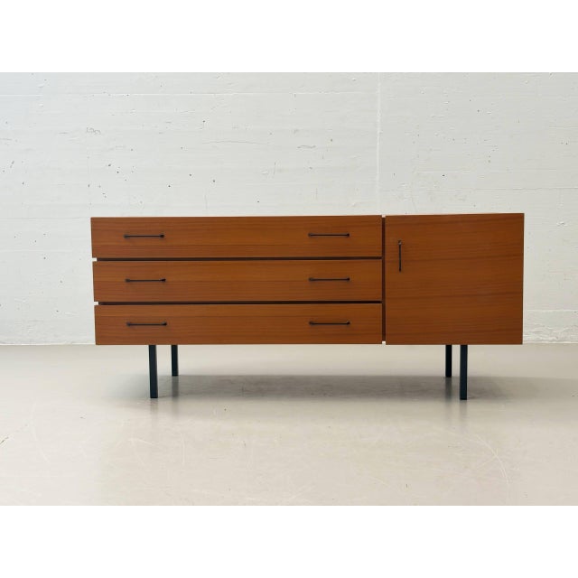 Mid-Century Scandinavian Teak Lowboard with Drawers For Sale - Image 16 of 16