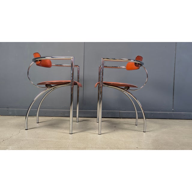 Postmodern Postmodern Dining Chairs from Segis, Italy, 1980s, Set of 4 For Sale - Image 3 of 13