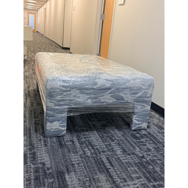 2020s Oversized Stewart Furniture Cocktail Ottoman For Sale - Image 5 of 11