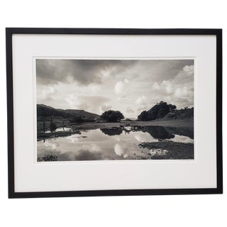 Marty Knapp "Tomales Bay Wetlands" Black and White Photograph Signed C.2018 For Sale